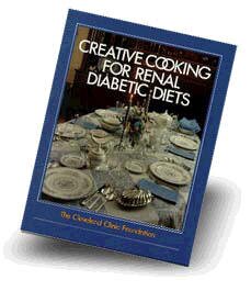 renal diabetic diet, kidney disease, cookbook